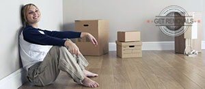 Woman in Living Room