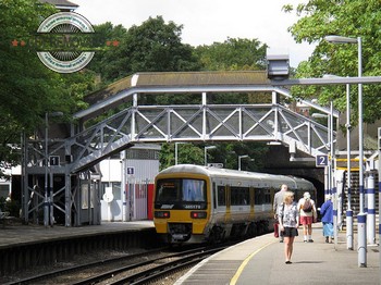 Train station in Maze Hill, SE10